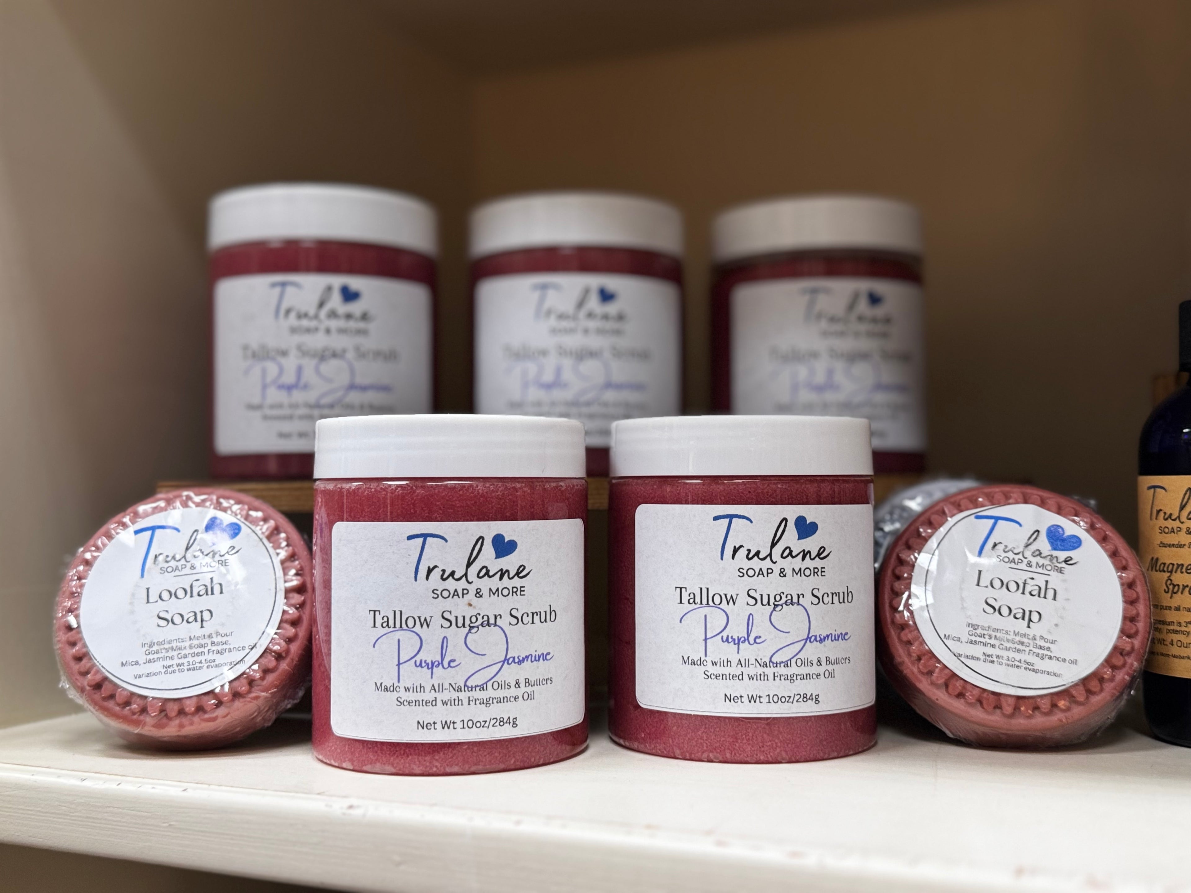 Purple Jasmine Tallow Sugar Scrub